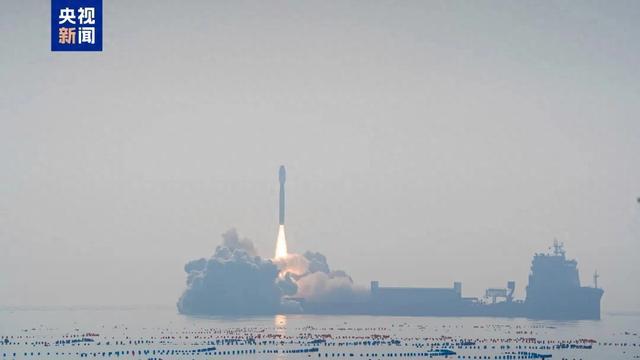 一箭十星山東一海域順利發(fā)射升空“濟南制造”
