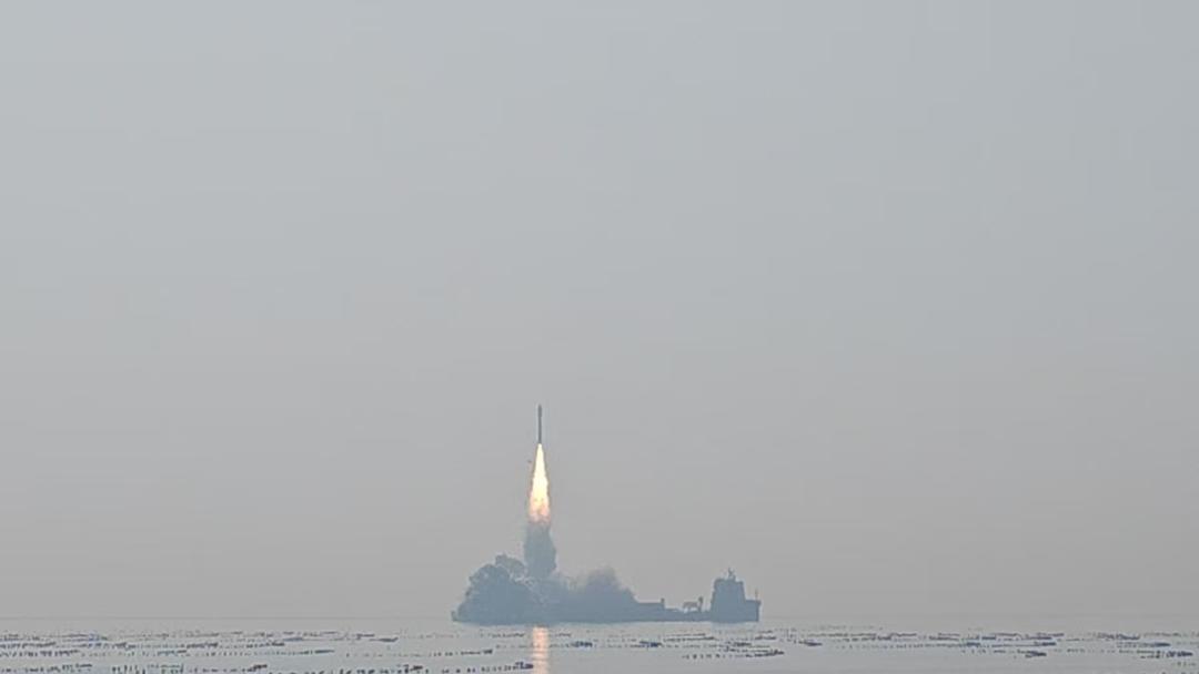“捷龍”海上再飛天！一箭十星問鼎蒼穹