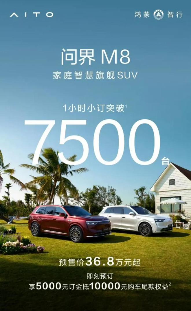 一天1萬(wàn)？su7 ultra租車價(jià)格曝光極氪法務(wù)出手問(wèn)界M8訂單火爆(圖4)