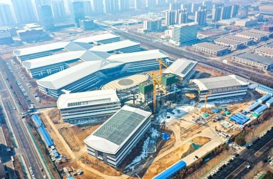 總投資45億元預(yù)計(jì)年底主體封頂